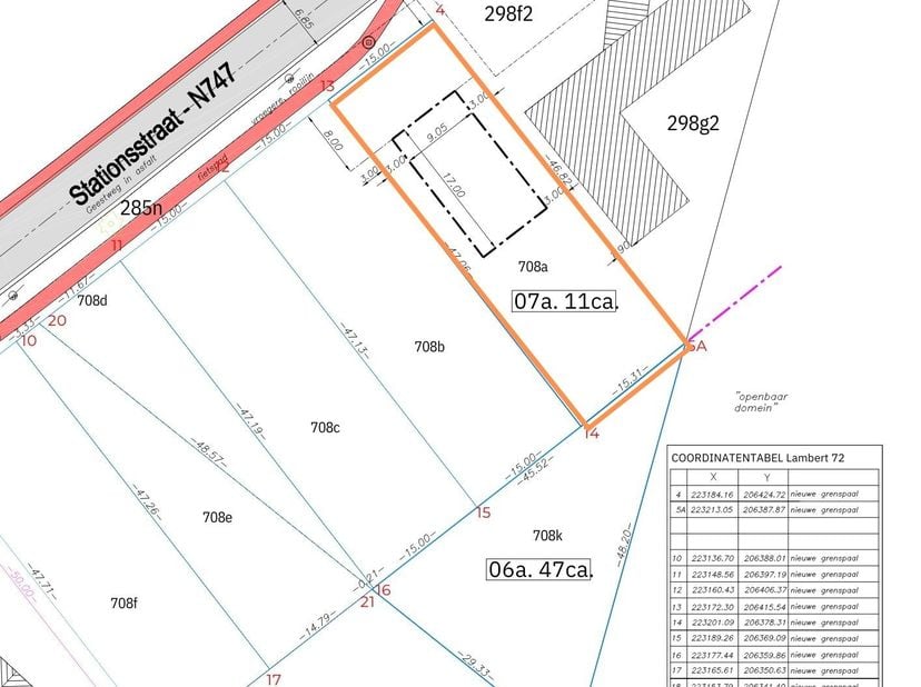 Ben je op zoek naar een bouwgrond voor open bebouwing in Hechtel-Eksel? Dan is dit fraaie perceel van 7,11 are (LOT 1) wellicht precies wat je zoekt.